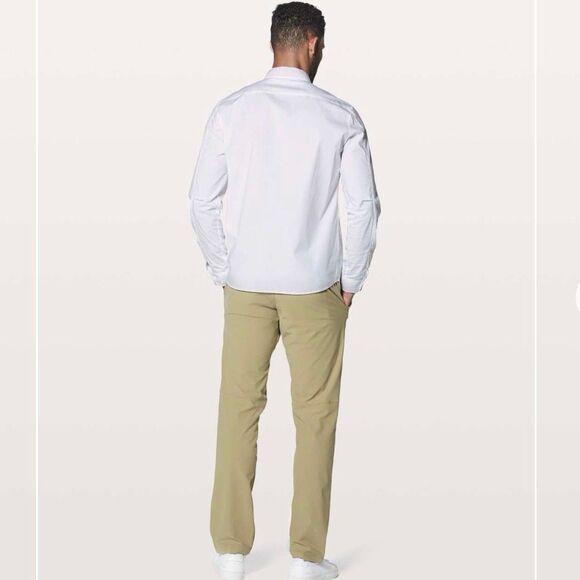 Lululemon Commission‎ Pants Relaxed Size 32 Tofino Sand tan - Picture 14 of 14